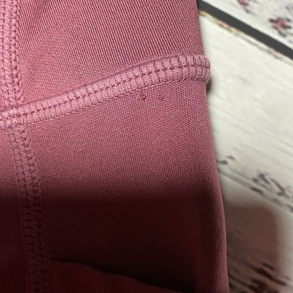 Aeropostale light maroon biker shorts. Size L - Picture 5 of 9